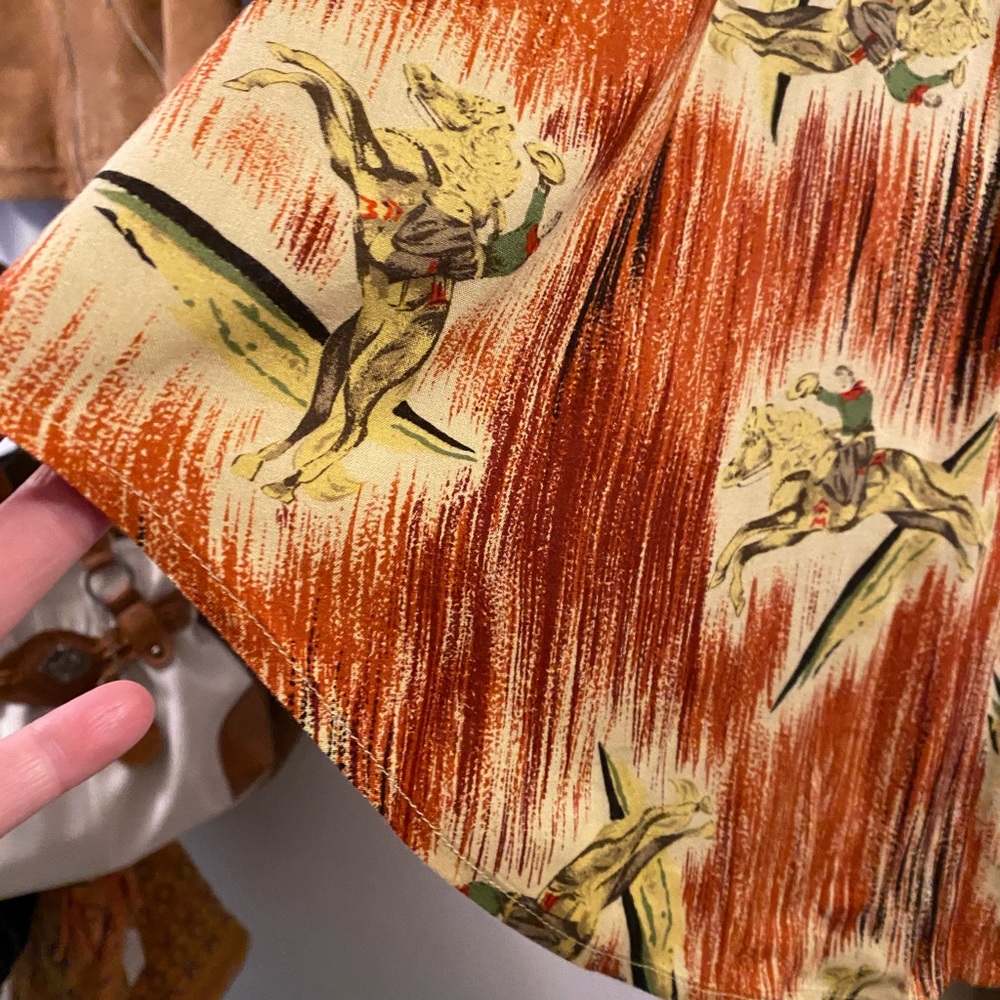 RARE NWOT VINTAGE GUESS GEORGES MARCIANO WESTERN BLOUSE - Picture 7 of 11